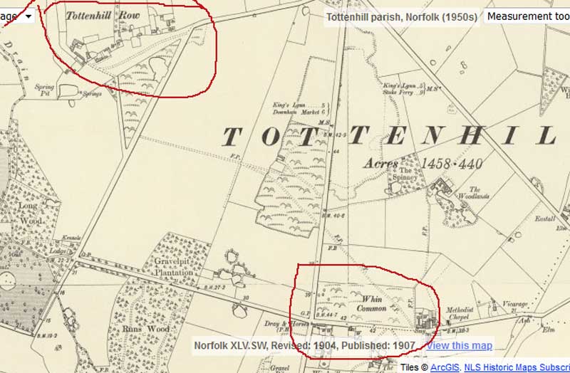 KLF • View topic Tottenhill Row & Tottenhill Common